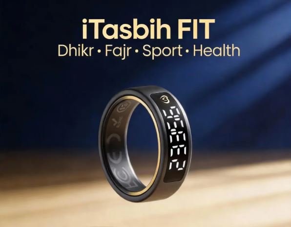Weslamic iTasbih FIT Ring Smart Dhikr with Health Tracking