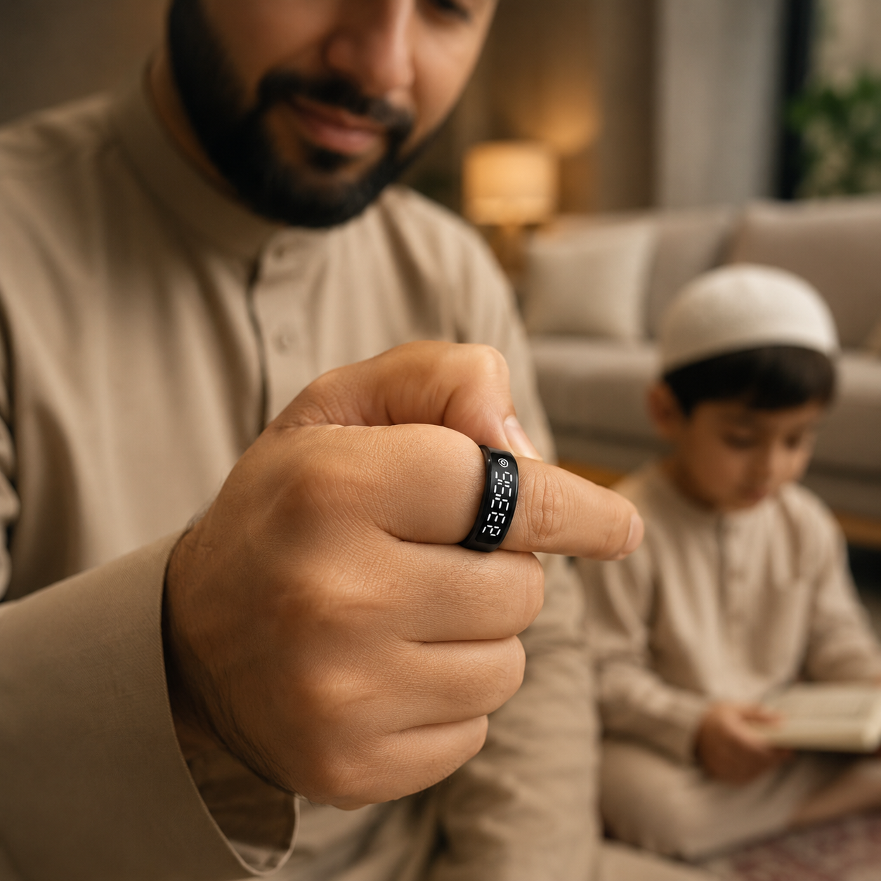 Weslamic iTasbih FIT Ring Smart Dhikr with Health Tracking - Image 9